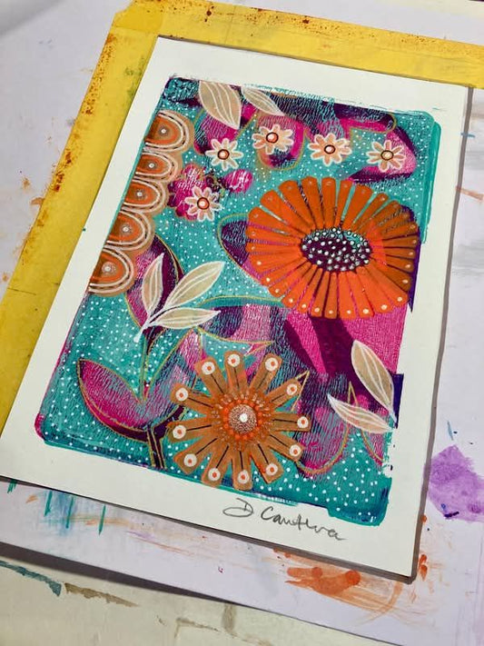 Gelli Plate workshop - 7th June